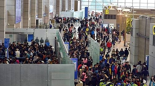 명절 일주일 전 인천공항