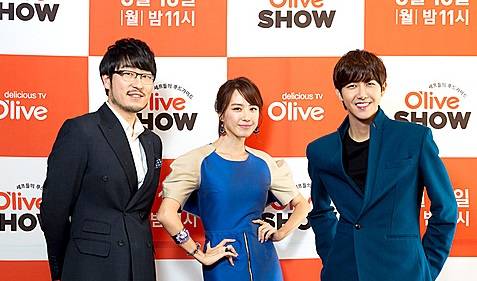 박준우, 홍은희, 광희, 올리브쇼 MC/뉴시스