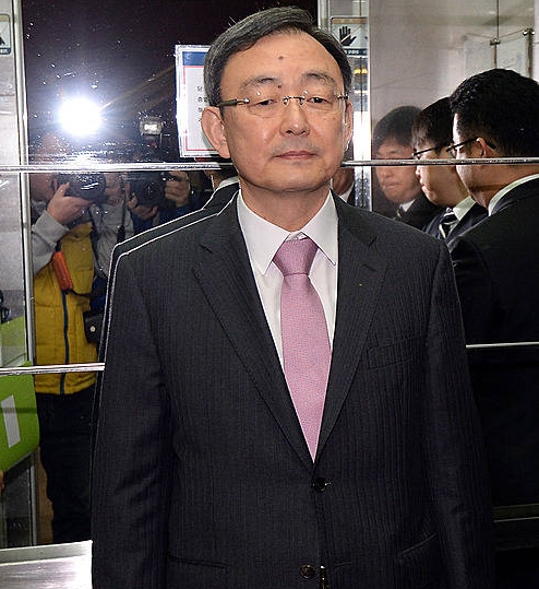 최성준 방통위원장 내정자, 사무실 첫 출근길 / 뉴시스