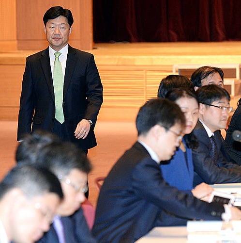 한중 FTA 협상 시작하는 우태희 수석 대표/뉴시스