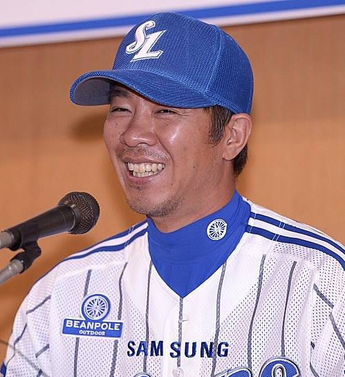 환하게 웃는 임창용/뉴시스