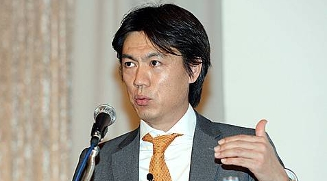 강연하는 홍명보 감독/뉴시스