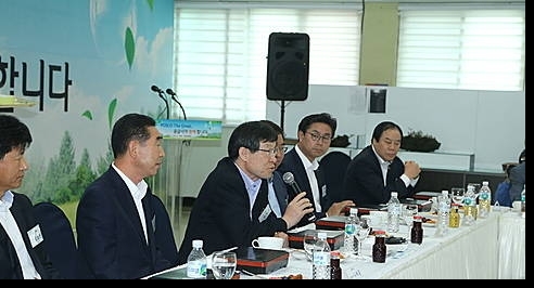 권오준 회장 조선내화서 열린토론회/뉴시스