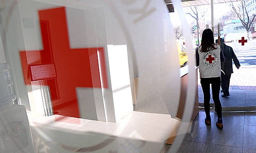 접수 마친 어르신 / 뉴시스