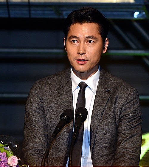 인사말 정우성/뉴시스