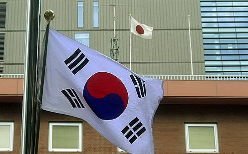 태극기와 일장기/뉴시스
