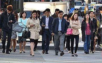 추위 속 출근길/뉴시스