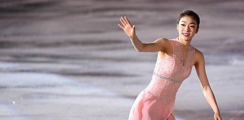 김연아, '뭉클했던 18년 선수생활 마감'/뉴시스