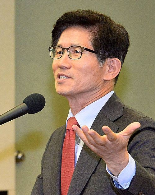 기조연설하는 김문수/뉴시스