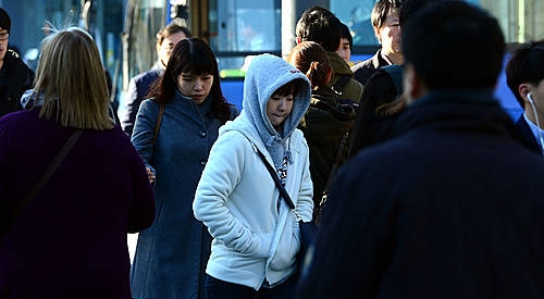 출근길 추위/뉴시스