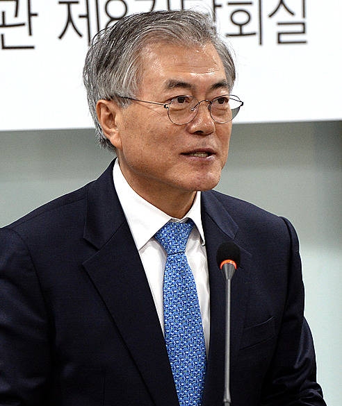 인사말 하는 문재인 의원/뉴시스