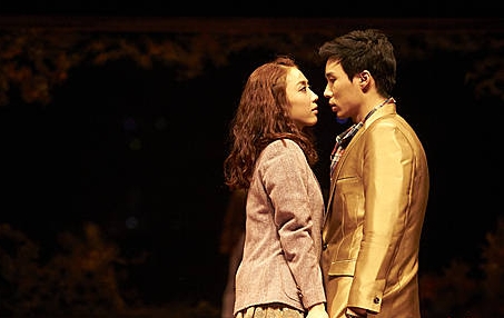 이창희·박지연, 뮤지컬 '원스'/뉴시스