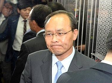 입다문 성완종 의원/뉴시스