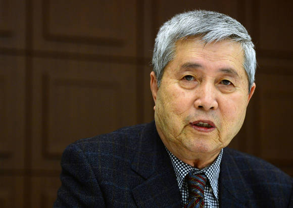 소감 밝히는 임권택 감독/뉴시스