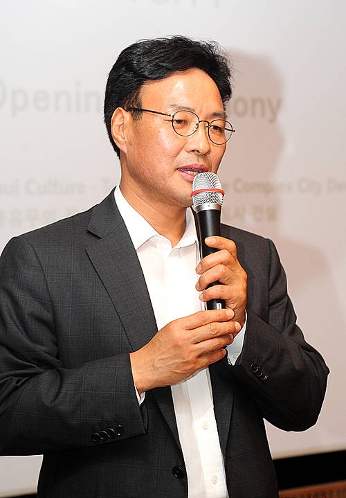 인사말하는 이종철 인천경제자유구역청장/뉴시스