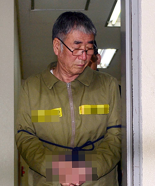 재판 앞둔 세월호 선장/뉴시스