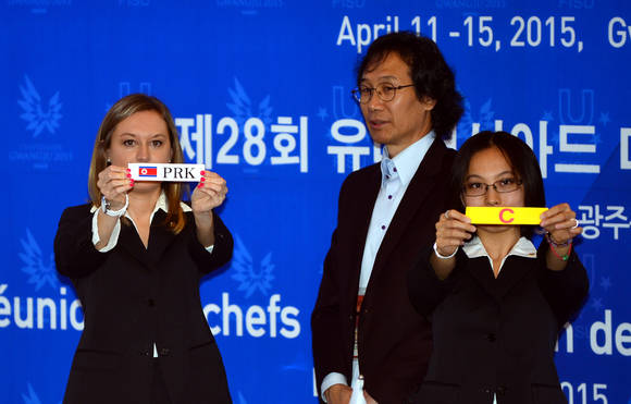여자축구 C조 편성된 북한/뉴시스