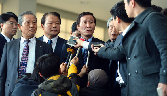 개성공단 입주기업 대표단 입경/뉴시스