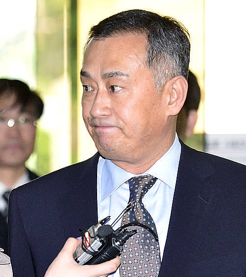 영장실질심사 출석한 장세주 회장/뉴시스