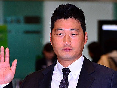 인사하는 한신 오승환/뉴시스