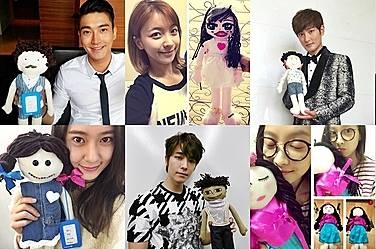 SM 소속 뮤지션들, 유니세프 아우인형 기부/뉴시스