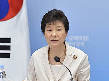 발언하는 박근혜 대통령/뉴시스