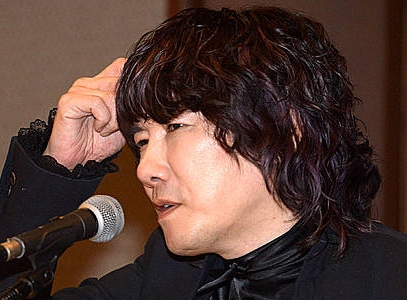 독도 관련 기자간담회 하는 가수 김장훈/뉴시스