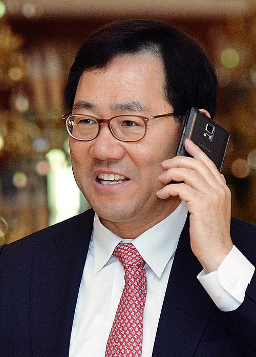 MB 기다리는 주호영 전 정무특보/뉴시스