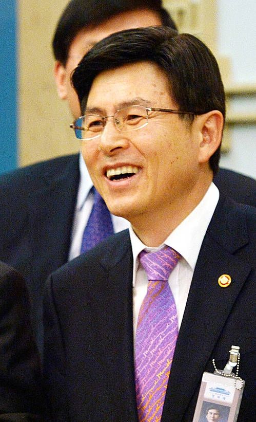 신임 국무총리에 내정된 황교안 법무부 장관/뉴시스