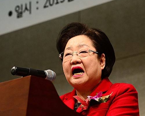 김을동 최고위원/뉴시스