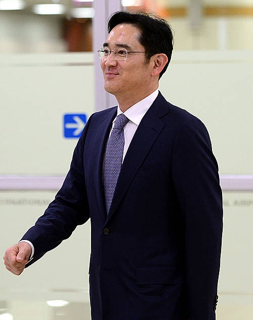 입국하는 이재용 부회장/뉴시스