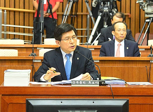황교안 총리 후보자 인사청문회/뉴시스