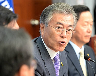 모두발언하는 문재인 대표/뉴시스