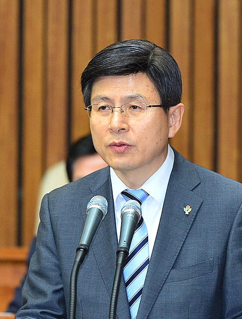 마무리 발언하는 황교안 국무총리 후보자/뉴시스