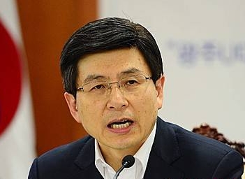 회의 주재하는 황교안 총리/뉴시스