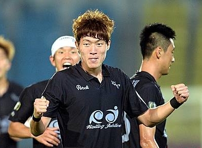 주먹불끈 황의조/뉴시스