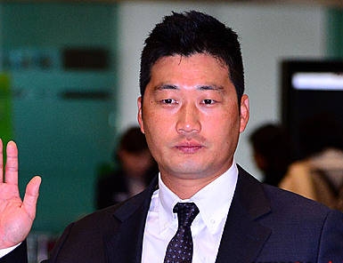 인사하는 한신 오승환/뉴시스