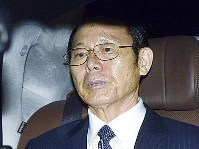 검찰 조사 받은 박성철 회장/뉴시스