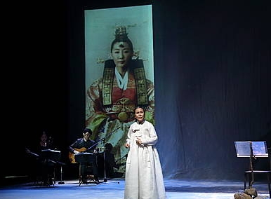 박정자 낭독콘서트 '영영이별 영이별'/뉴시스