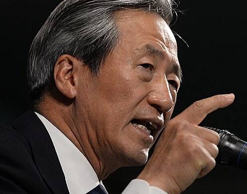 정몽준 FIFA 명예부회장 기자회견/뉴시스