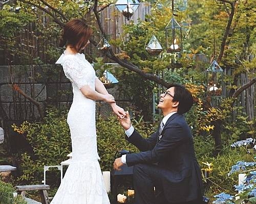 배용준·박수진 결혼, "떨리면서도 설레는 마음"/뉴시스