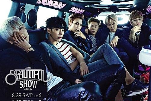 비스트, 1년 만의 콘서트 '2015 뷰티풀 쇼'/뉴시스