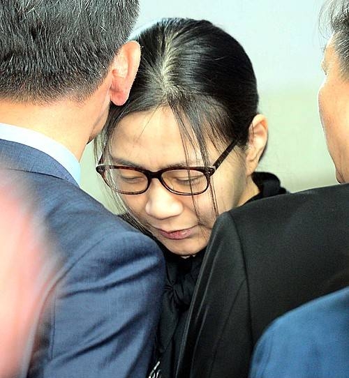 집행유예로 풀려난 '땅콩회항' 조현아 전 부사장/뉴시스