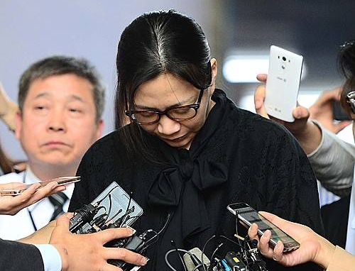 고개숙인 '땅콩회항' 조현아/뉴시스