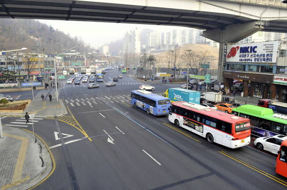 서대문구 홍은사거리 일대/뉴시스