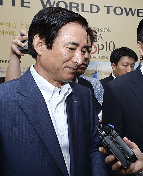 롯데 사장단 신동빈 지지/뉴시스