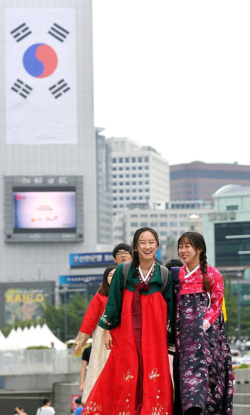 광복 70주년 태극기/뉴시스