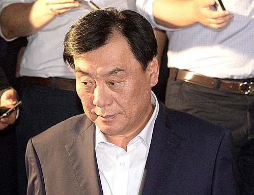 고개숙인 박기춘의원/뉴시스