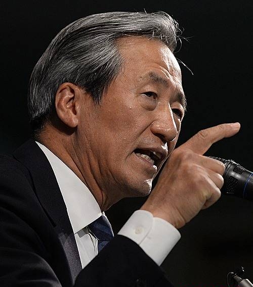 정몽준 FIFA 명예부회장 기자회견/뉴시스