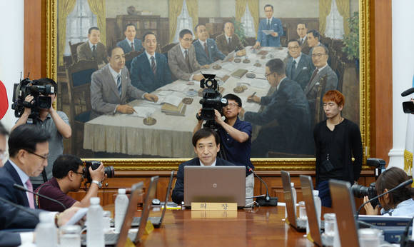 한국은행 금융통화위원회/뉴시스